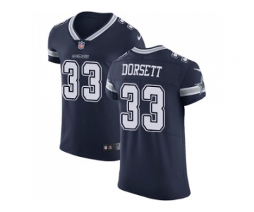 Nike Dallas Cowboys #33 Tony Dorsett Navy Blue Team Color Men Stitched NFL Vapor Untouchable Elite Jersey