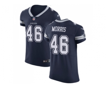 Nike Dallas Cowboys #46 Alfred Morris Navy Blue Team Color Men Stitched NFL Vapor Untouchable Elite Jersey