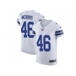 Nike Dallas Cowboys #46 Alfred Morris White Men Stitched NFL Vapor Untouchable Elite Jersey