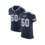 Nike Dallas Cowboys #50 Sean Lee Navy Blue Team Color Men Stitched NFL Vapor Untouchable Elite Jersey