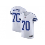 Nike Dallas Cowboys #70 Zack Martin White Men Stitched NFL Vapor Untouchable Elite Jersey