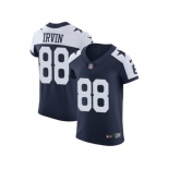 Nike Dallas Cowboys #88 Michael Irvin Navy Blue Thanksgiving Men Stitched NFL Vapor Untouchable Throwback Elite Jersey