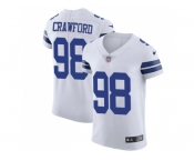 Nike Dallas Cowboys #98 Tyrone Crawford White Men Stitched NFL Vapor Untouchable Elite Jersey