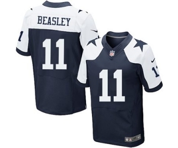 nike nfl jerseys dallas cowboys #11 beasley blue[Elite thankgivings][beasley]