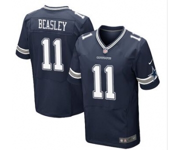 nike nfl jerseys dallas cowboys #11 beasley blue[Elite][beasley]