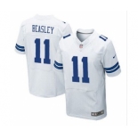 nike nfl jerseys dallas cowboys #11 beasley white[Elite][beasley]