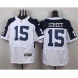 nike nfl jerseys dallas cowboys #15 street white[Elite thankgivings]