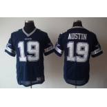 nike nfl jerseys dallas cowboys #19 austin blue[elite]