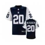 nike nfl jerseys dallas cowboys #20 Darren Mcfadden Throwback Blue[Elite]