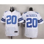 nike nfl jerseys dallas cowboys #20 mcfadden white[Elite]