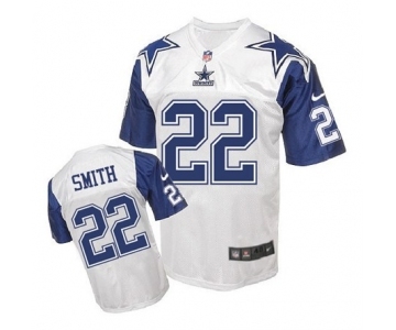 nike nfl jerseys dallas cowboys #22 Emmitt Smith Throwback white[Elite]