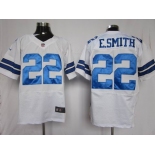 nike nfl jerseys dallas cowboys #22 e.smitth white[elite]