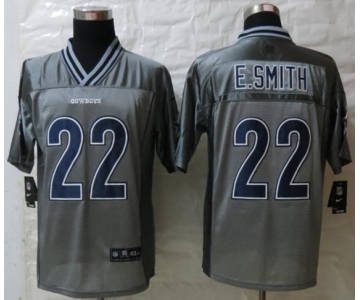 nike nfl jerseys dallas cowboys #22 smith grey[Elite vapor]