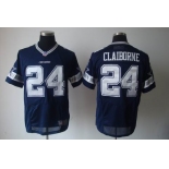 nike nfl jerseys dallas cowboys #24 claiborne blue[claiborne][elite]