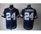 nike nfl jerseys dallas cowboys #24 claiborne blue[claiborne][elite]