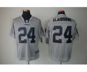 nike nfl jerseys dallas cowboys #24 claiborne grey[Elite lights out]