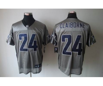 nike nfl jerseys dallas cowboys #24 claiborne grey[nike shadow]