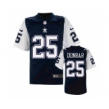 nike nfl jerseys dallas cowboys #25 Lance Dunbar Throwback Blue[Elite]