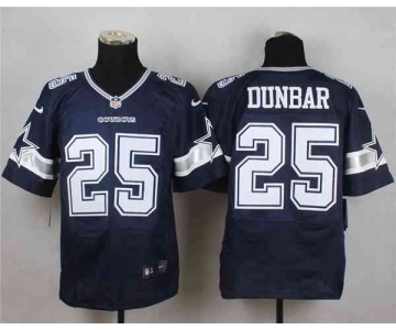 nike nfl jerseys dallas cowboys #25 dunbar blue[Elite]