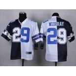 nike nfl jerseys dallas cowboys #29 murray whith-blue[Elite split]