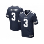 nike nfl jerseys dallas cowboys #3 brandon weedenl blue[Elite]