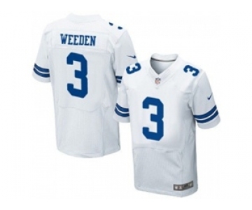 nike nfl jerseys dallas cowboys #3 brandon weedenl white[Elite]