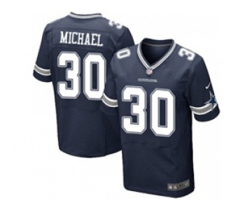 nike nfl jerseys dallas cowboys #30 christine michael blue[Elite]