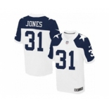 nike nfl jerseys dallas cowboys #31 jones white[Elite thankgivings]