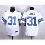 nike nfl jerseys dallas cowboys #31 jones white[Elite]