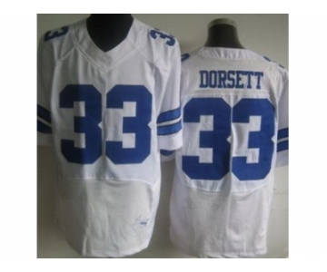 nike nfl jerseys dallas cowboys #33 tony dorsett white [Elite]