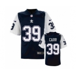 nike nfl jerseys dallas cowboys #39 Brandon Carr Throwback Blue[Elite]