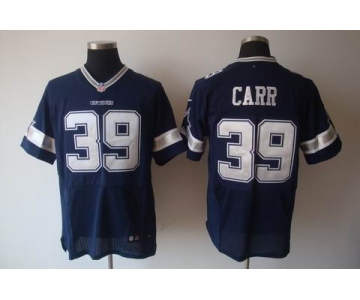 nike nfl jerseys dallas cowboys #39 carr blue[Elite]