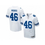 nike nfl jerseys dallas cowboys #46 alfred morris white[Elite]