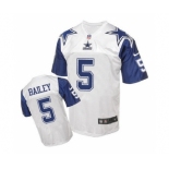 nike nfl jerseys dallas cowboys #5 Dan Bailey Throwback white[Elite]