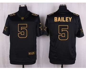 nike nfl jerseys dallas cowboys #5 dan bailey black gold collection[Elite]