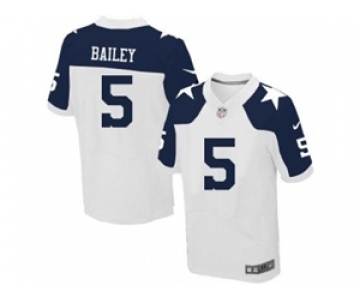 nike nfl jerseys dallas cowboys #5 dan bailey white[Elite thankgivings]