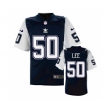 nike nfl jerseys dallas cowboys #50 Sean Lee Throwback Blue[Elite]