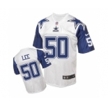 nike nfl jerseys dallas cowboys #50 Sean Lee Throwback white[Elite]