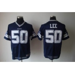 nike nfl jerseys dallas cowboys #50 lee blue[elite]