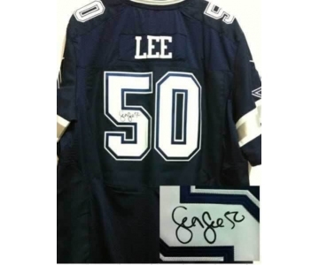 nike nfl jerseys dallas cowboys #50 lee dk.blue[Elite signature]