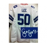 nike nfl jerseys dallas cowboys #50 lee white[Elite signature]