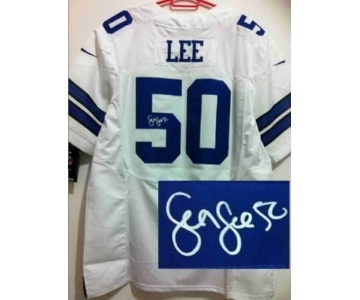 nike nfl jerseys dallas cowboys #50 lee white[Elite signature]