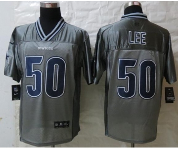 nike nfl jerseys dallas cowboys #50 sean lee grey[Elite vapor]