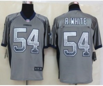 nike nfl jerseys dallas cowboys #54 r.white grey[Elite drift fashion]