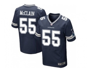 nike nfl jerseys dallas cowboys #55 rolando mcClain blue[Elite]