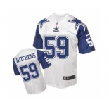 nike nfl jerseys dallas cowboys #59 Anthony Hitchens Throwback white[Elite]