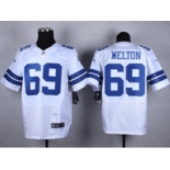 nike nfl jerseys dallas cowboys #69 melton white[Elite]