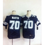 nike nfl jerseys dallas cowboys #70 martin blue[Elite]