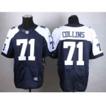 nike nfl jerseys dallas cowboys #71 collins blue[Elite thankgivings]