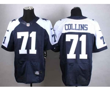 nike nfl jerseys dallas cowboys #71 collins blue[Elite thankgivings]